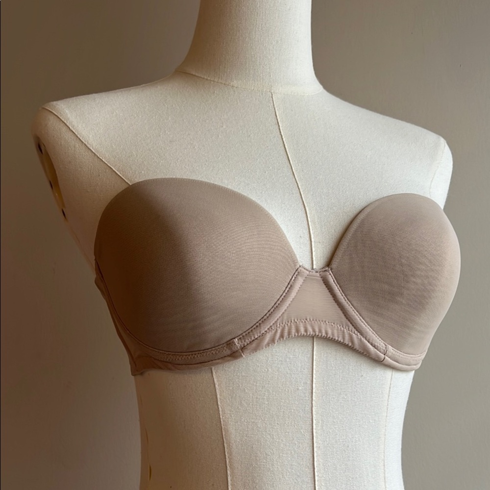 Simone Perele Seamless Strapless Bra - Tan